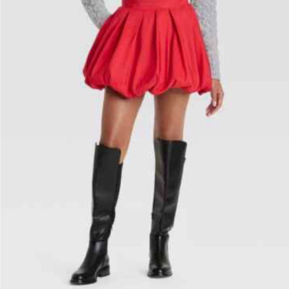 A new day - Red Women's Skirt